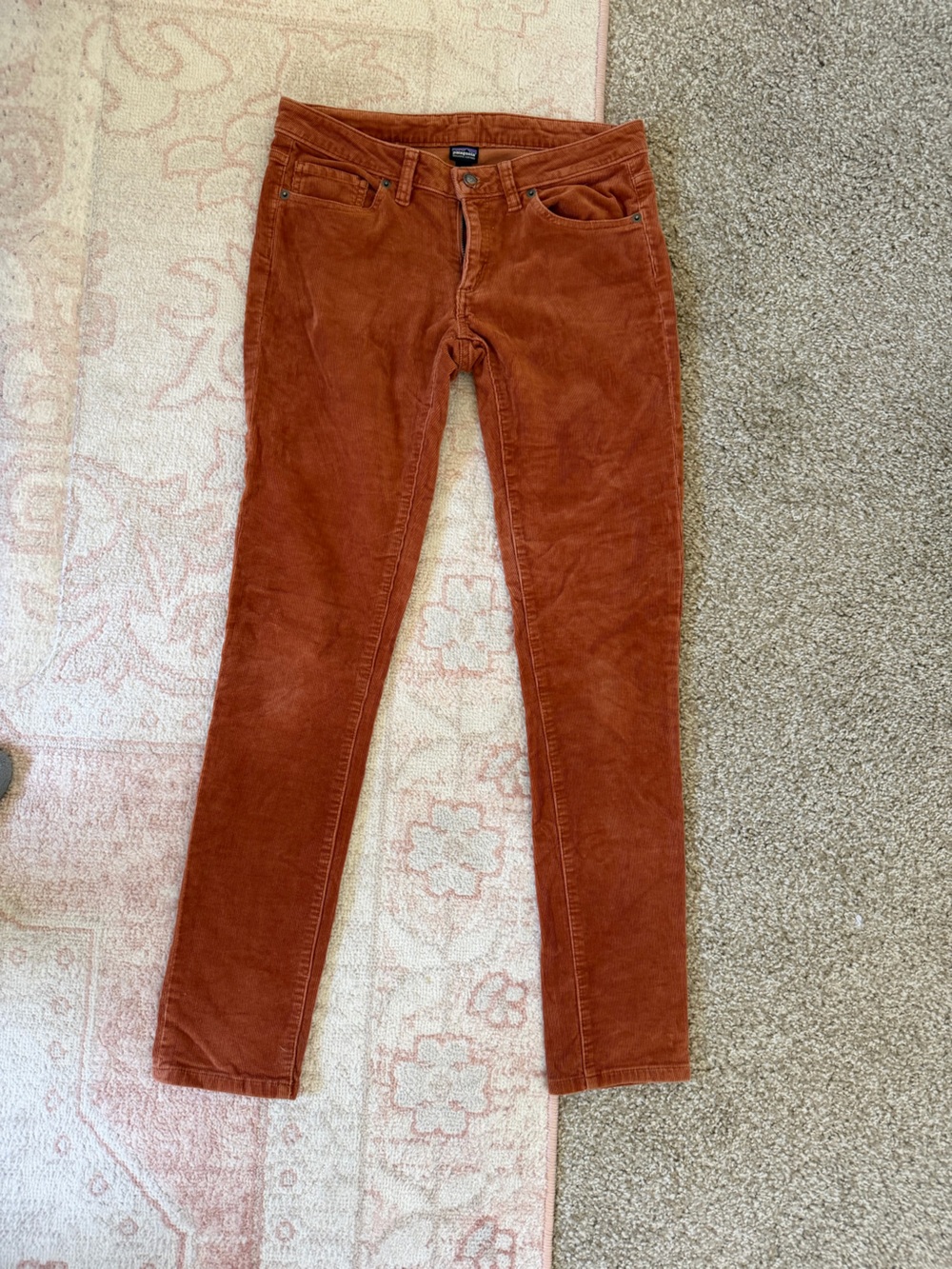 Patagonia Women's Burnt Orange Skinny Jeans
